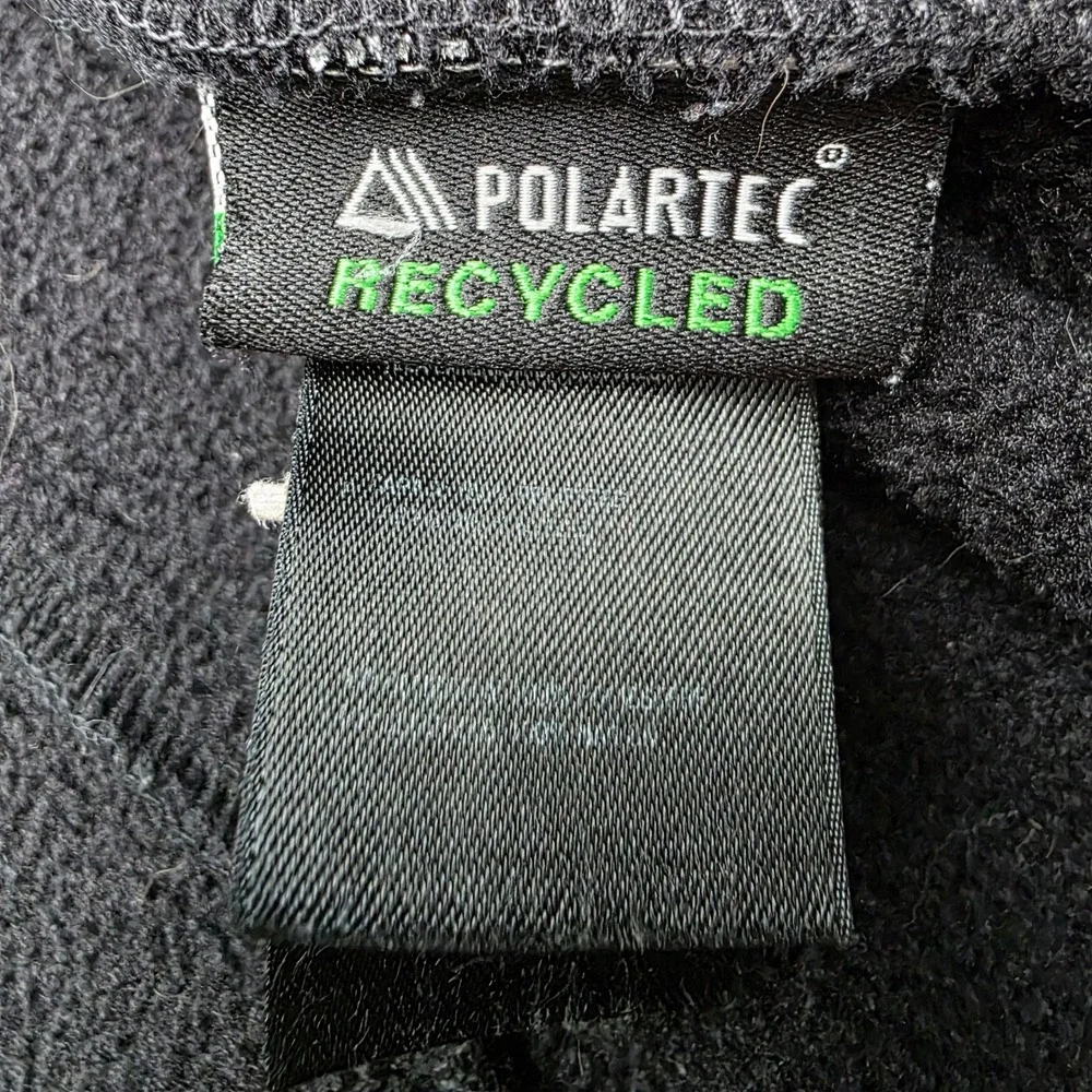 The North‎ Face Denali Jacket Girls XL Black Polartec Fleece Full Zip Youth Coat